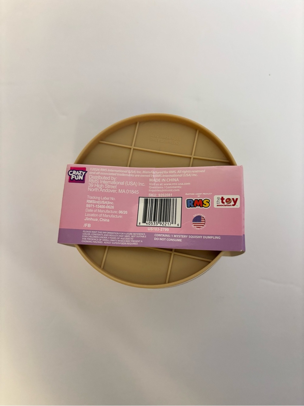 CONFIRMED RARE Tie Dye Dumpling New Series RMS Official Slow Rising Squishy - Picture 6 of 6